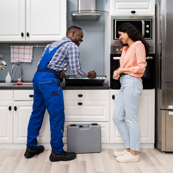 can you provide an estimate for cooktop repair before beginning any work in Enning SD